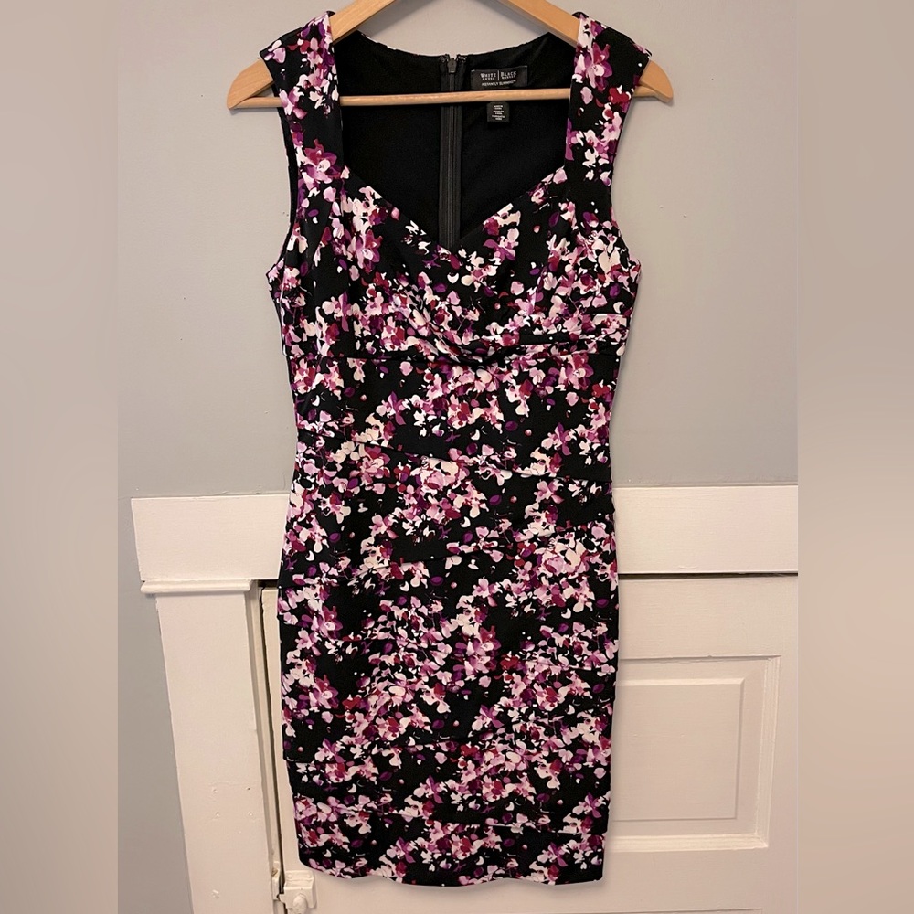 Printed Tier Instantly Slimming Dress